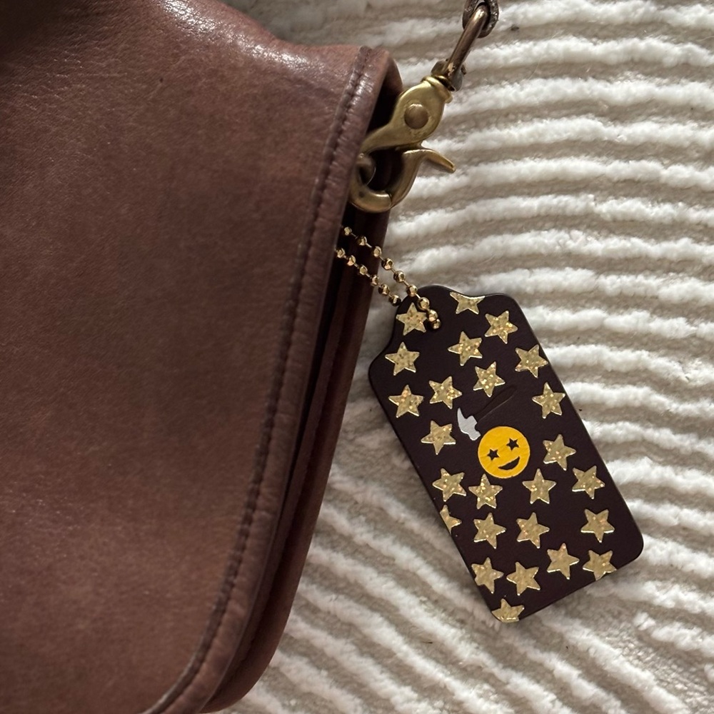 Coach Dark Brown Leather Key Holder - Picture 3 of 6